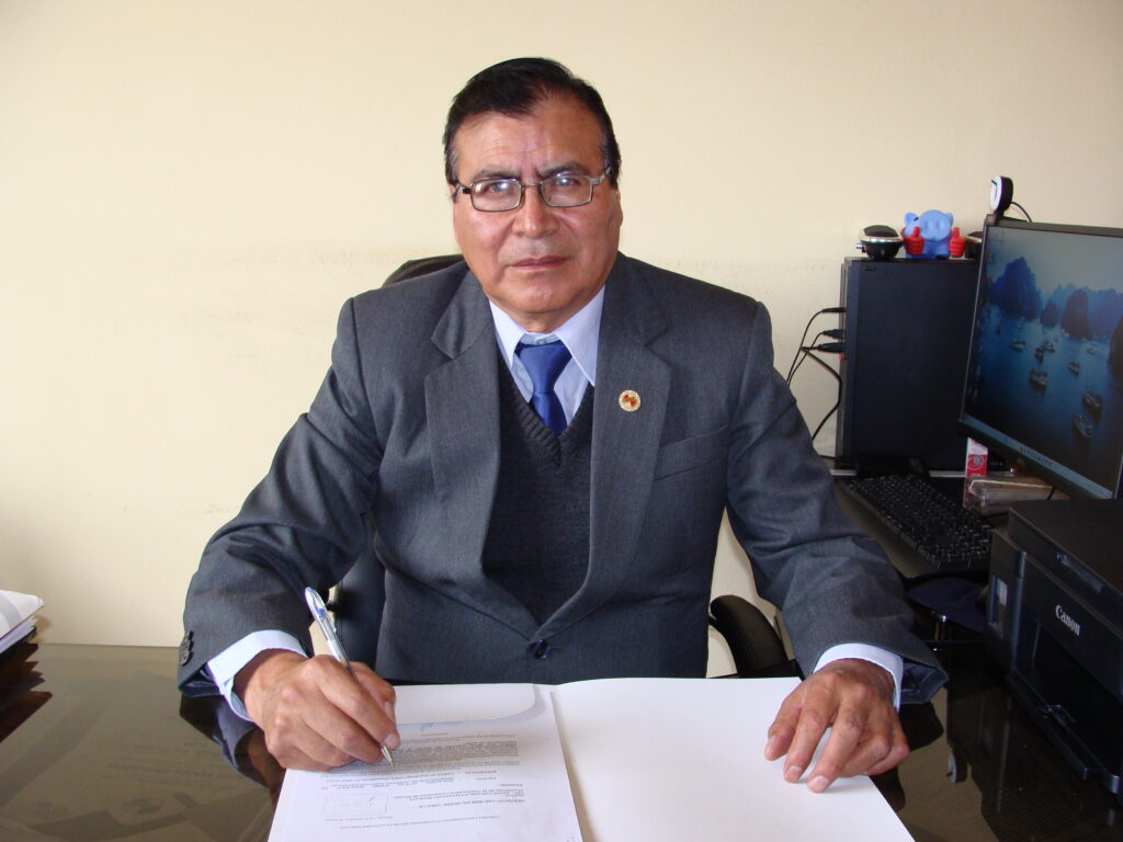 Foto del docente